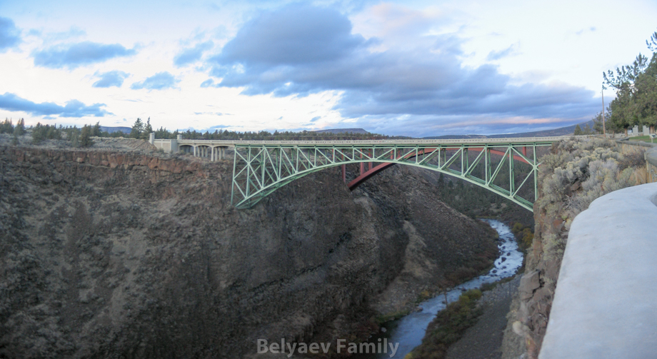 Мост через Crooked river - The Crooked River (High) Bridge (1926 г)