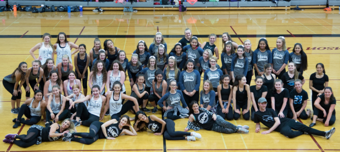 Glencoe Tidettes. Учебный год 2017-18. Танцевальный лагерь NW Dance