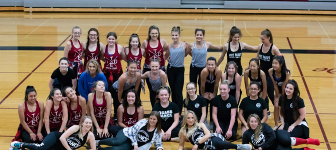 Glencoe Tidettes. Учебный год 2018-19. Танцевальный лагерь NW Dance